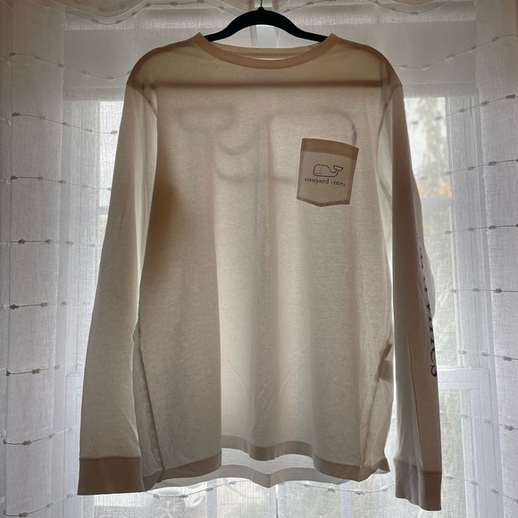 Vineyard Vines Other - Vineyard Vines White Long Sleeve Logo Tee